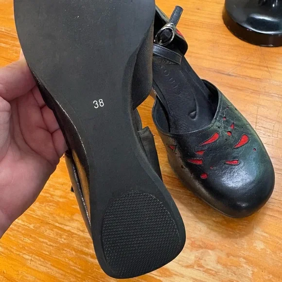 Gentle Souls Raine Leather Wedge Shoes - Picture 12 of 13